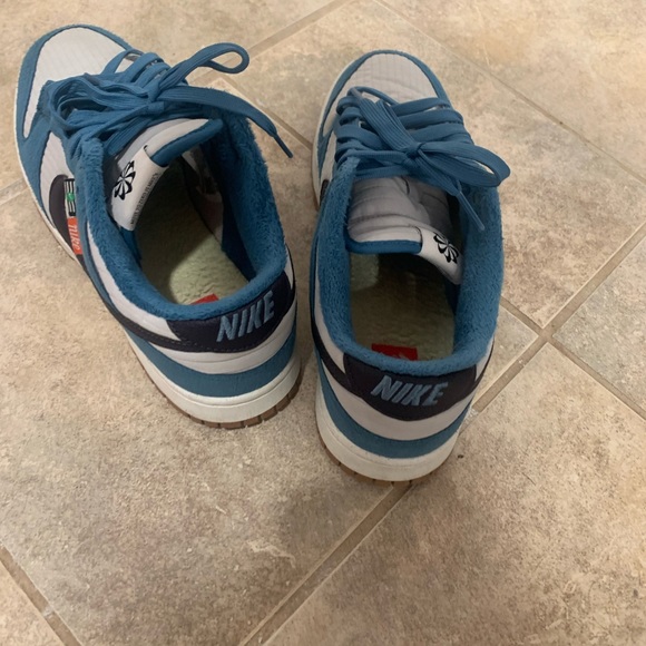 Nike Dunks toasty rift blues size 10